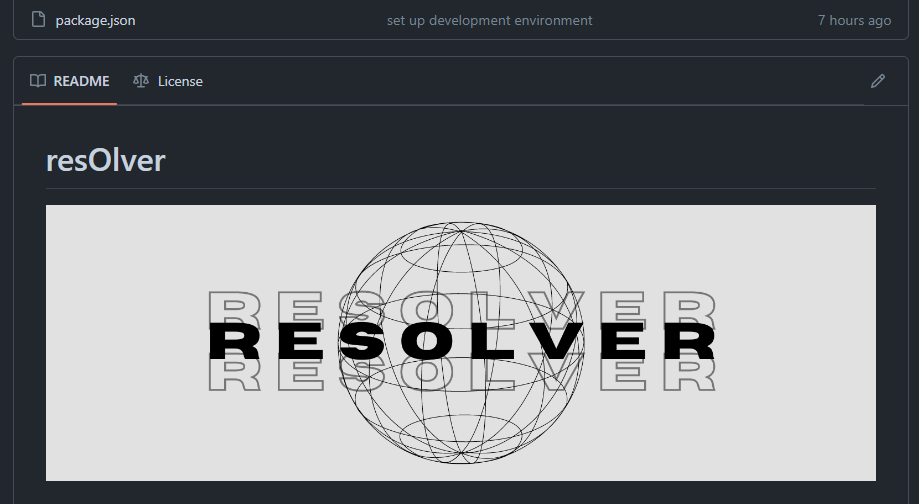 Introducing resOlver
