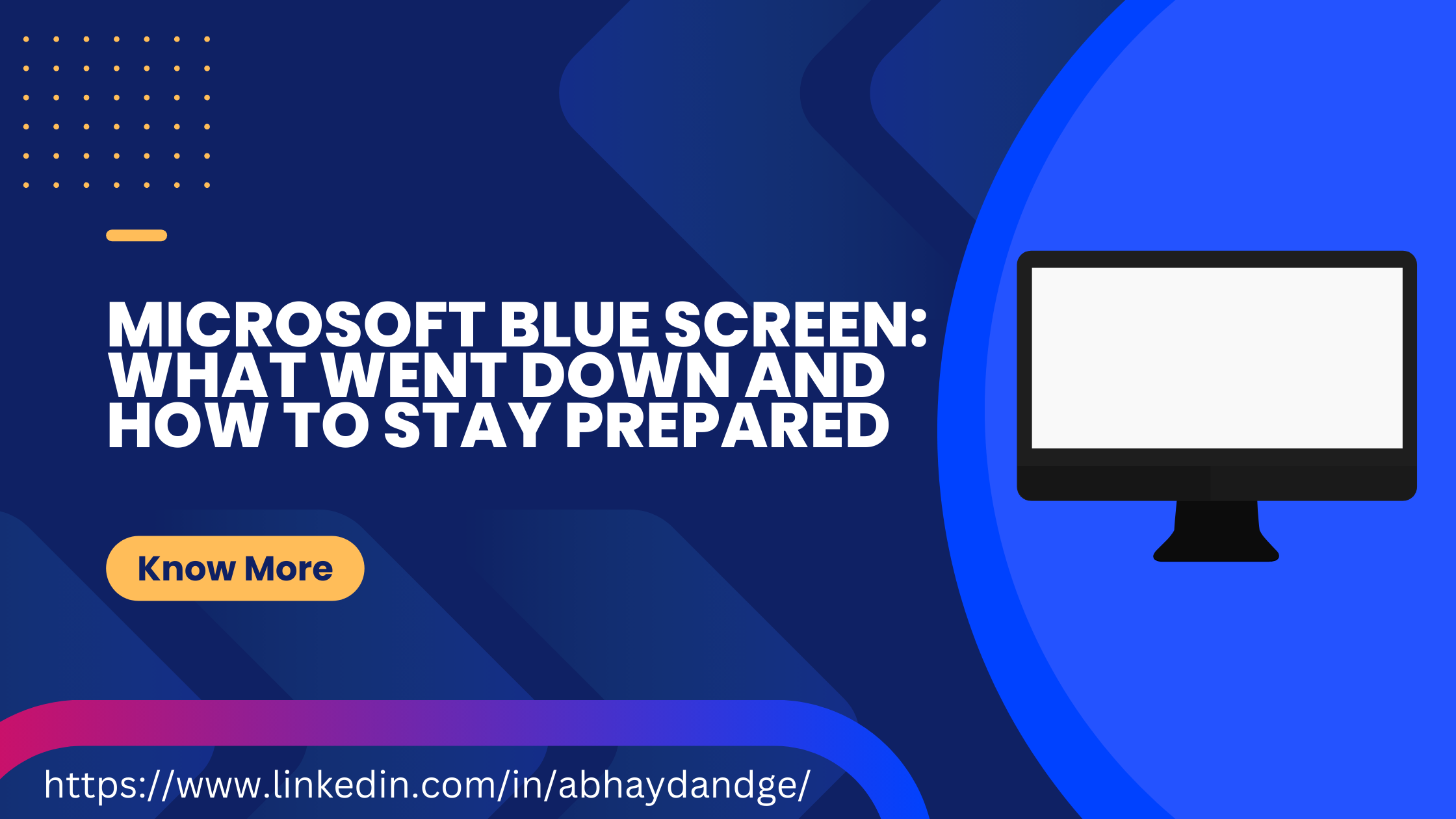 Yesterday’s Microsoft Blue Screen: What Went Down and How to Stay Prepared