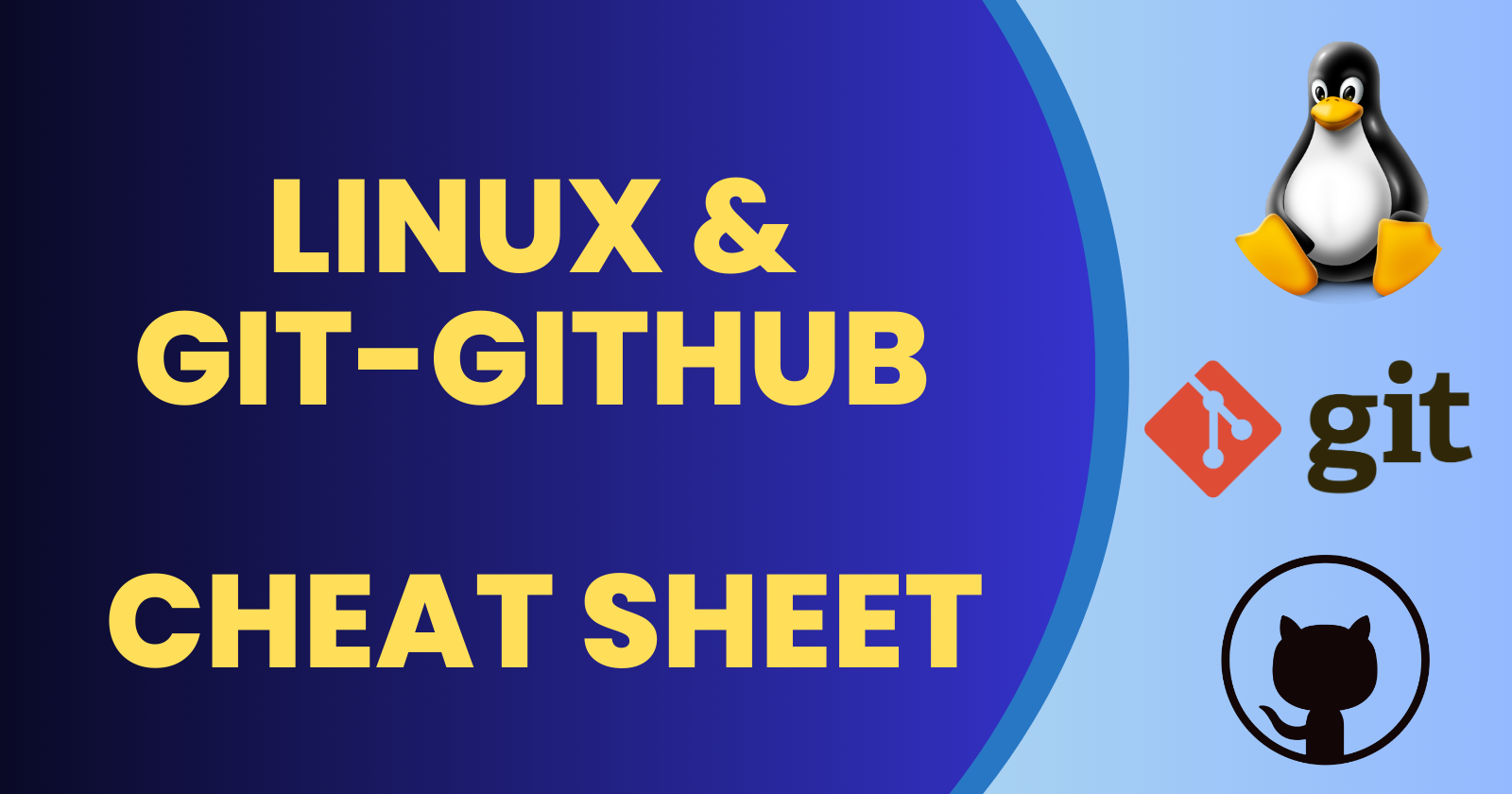 Essential Linux and Git-GitHub Cheat Sheet for Quick Reference #Day-14