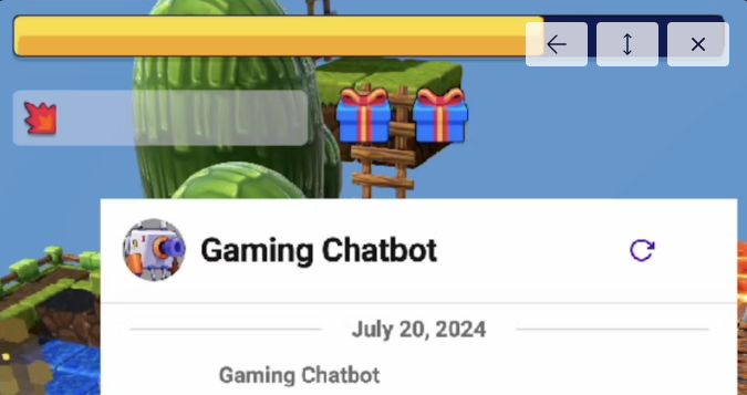 Implementing a game guide using a knowledge-based AI chatbot