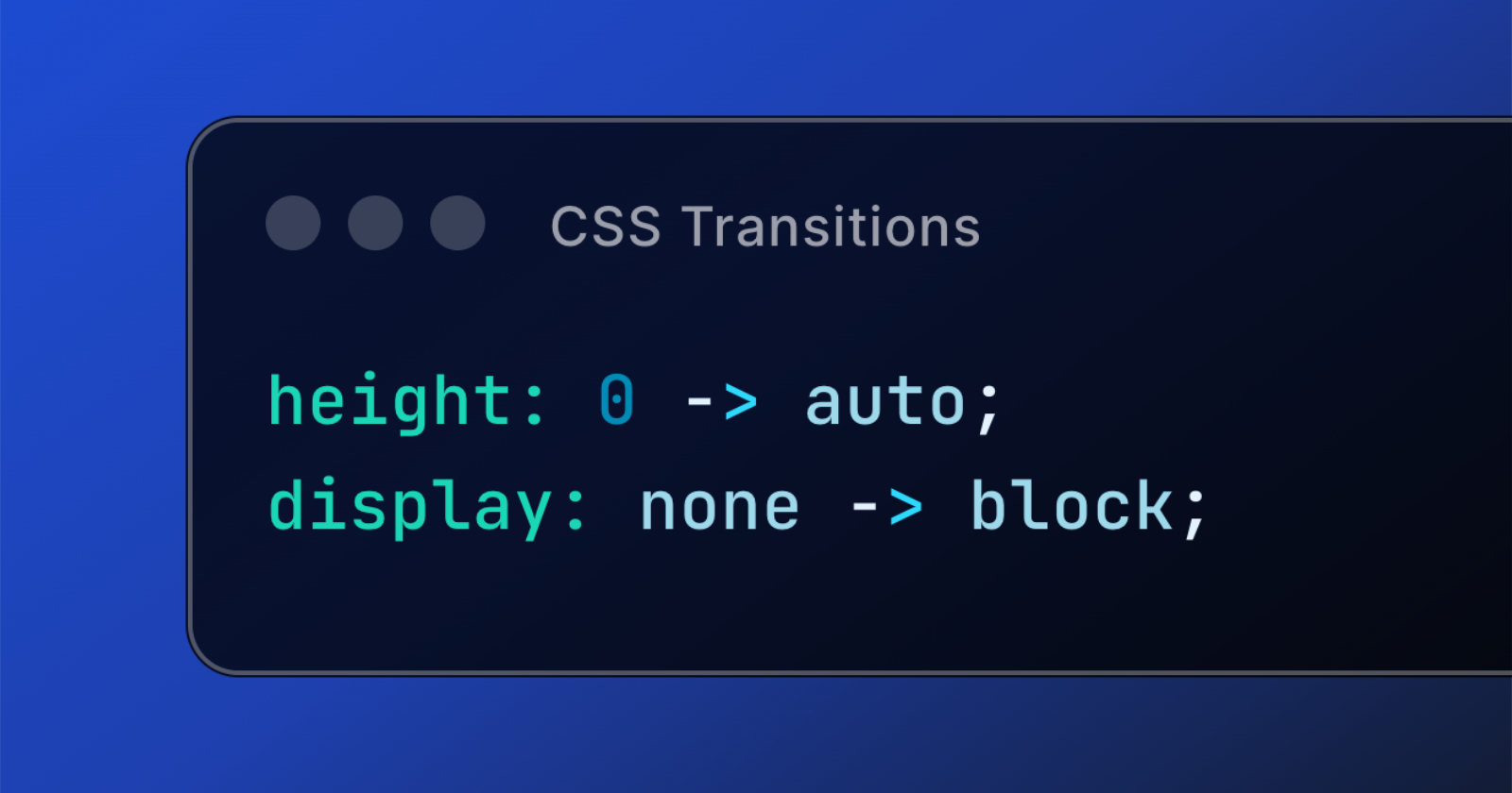 Transition to `height: auto` & `display: none` Using Pure CSS