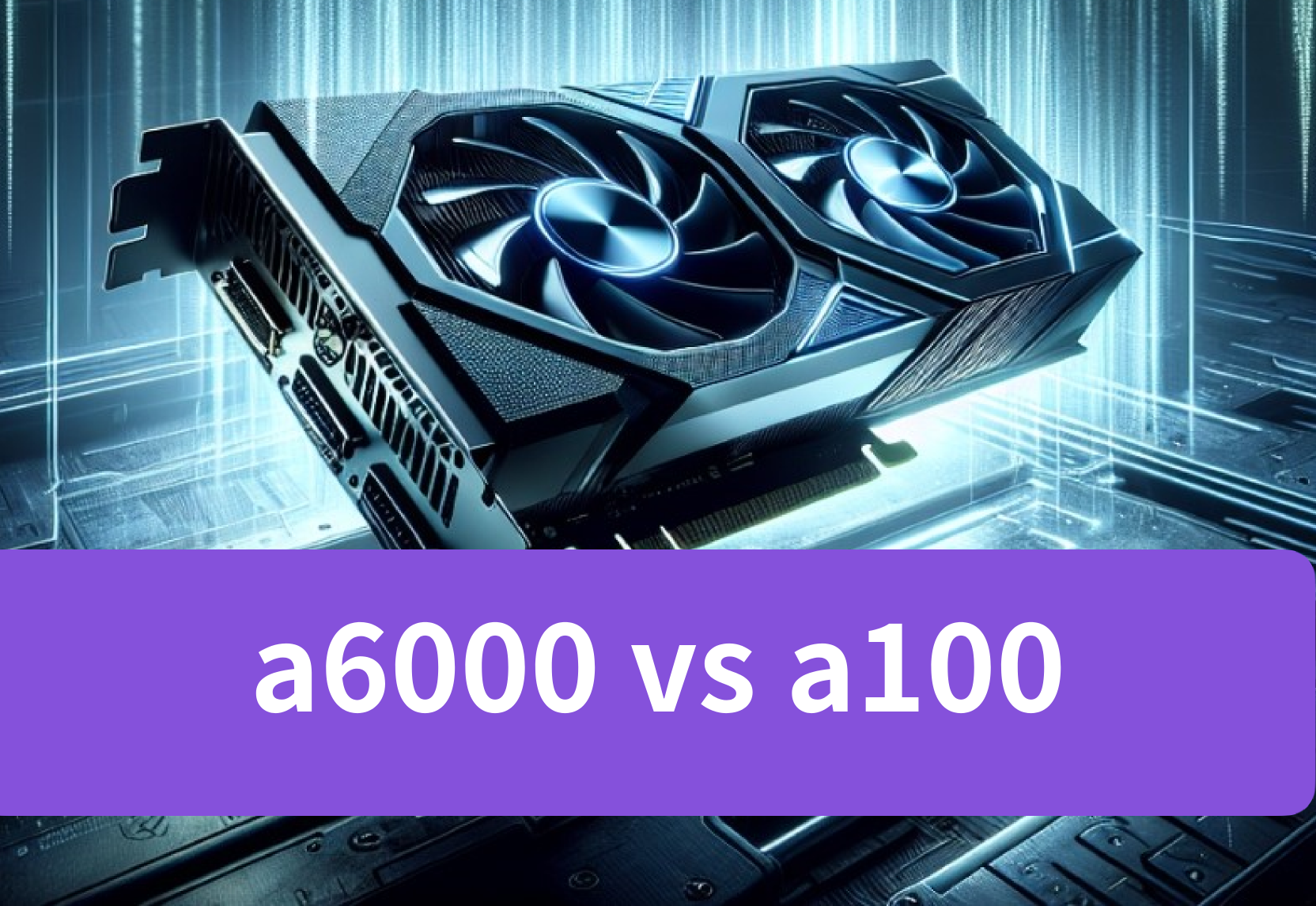 NVIDIA A6000 vs A100: GPU Benchmarks and Performance Analysis| deep learning 2024