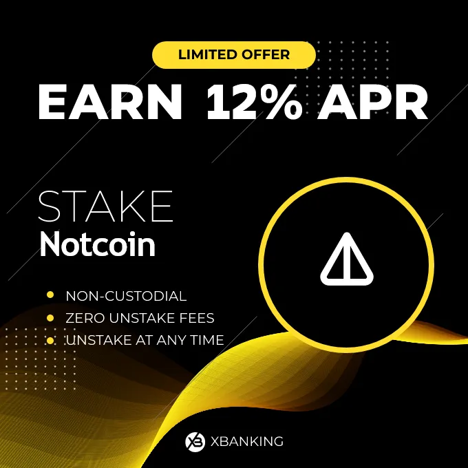 Earn Passive Income by Staking Notcoin (NOT)