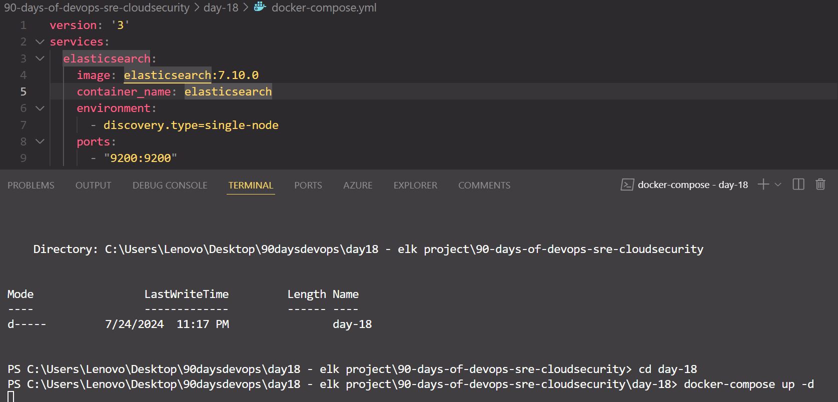 Day 18: Centralized ELK Stack Setup