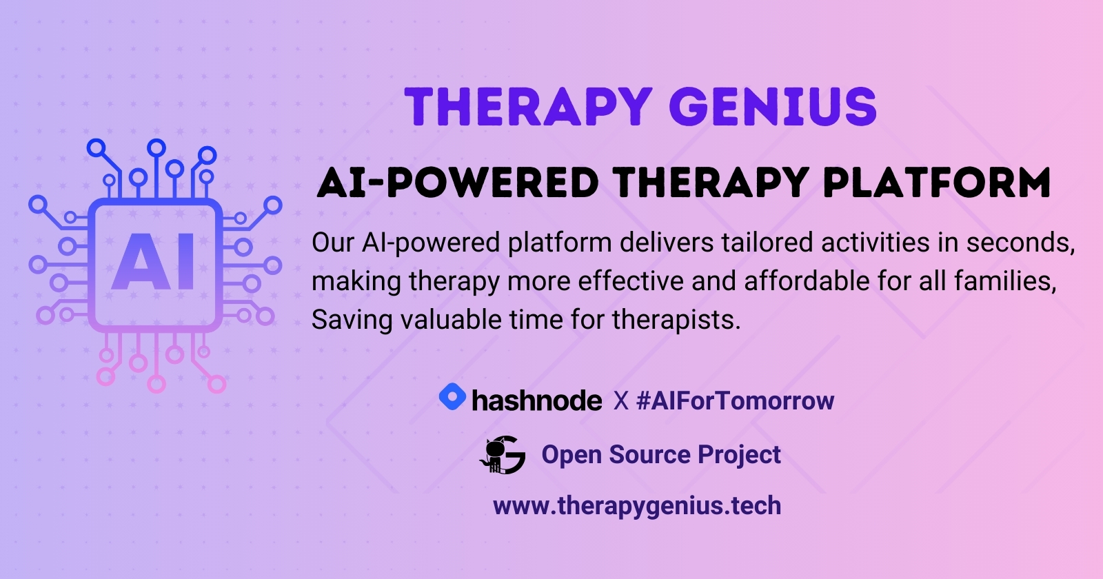 Revolutionizing Therapy with AI: A Journey from Challenge to Innovation