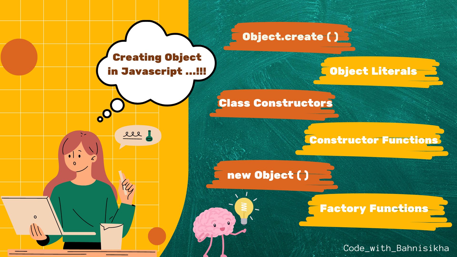 Javascript Objects and ways to create them