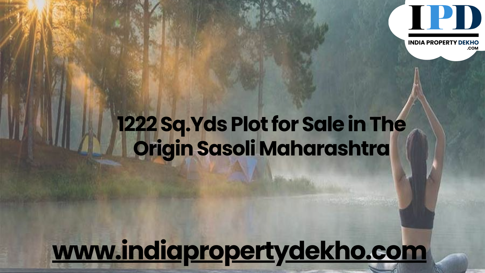 1222 Sq.Yds Plot for Sale in The Origin Sasoli Maharashtra