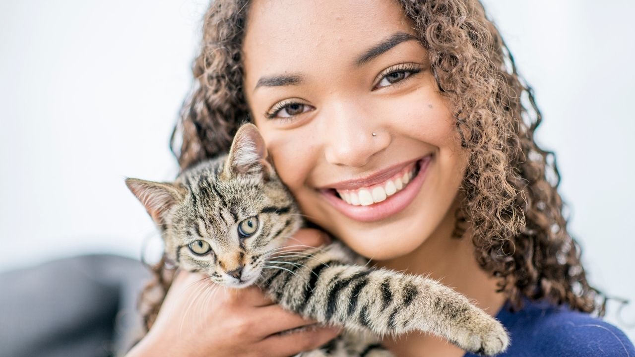 kedi ve sahibi
