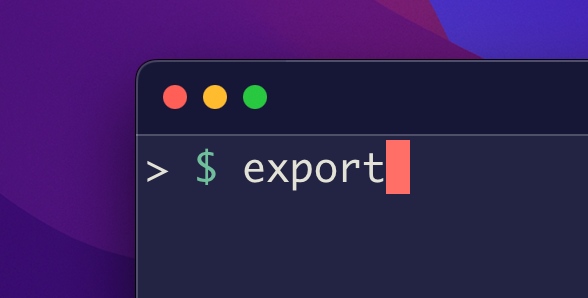 Cheat Sheet #day62 - export