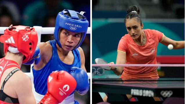 Paris 2024 Olympics: Nikhat Zareen Wins Opening Round; Manika and Sreeja Progress in Table Tennis