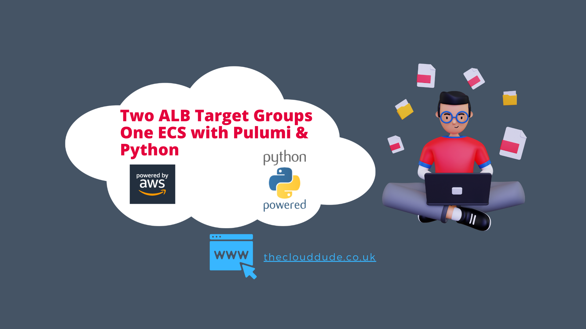 Two ALB Target Groups One ECS with Pulumi & Python