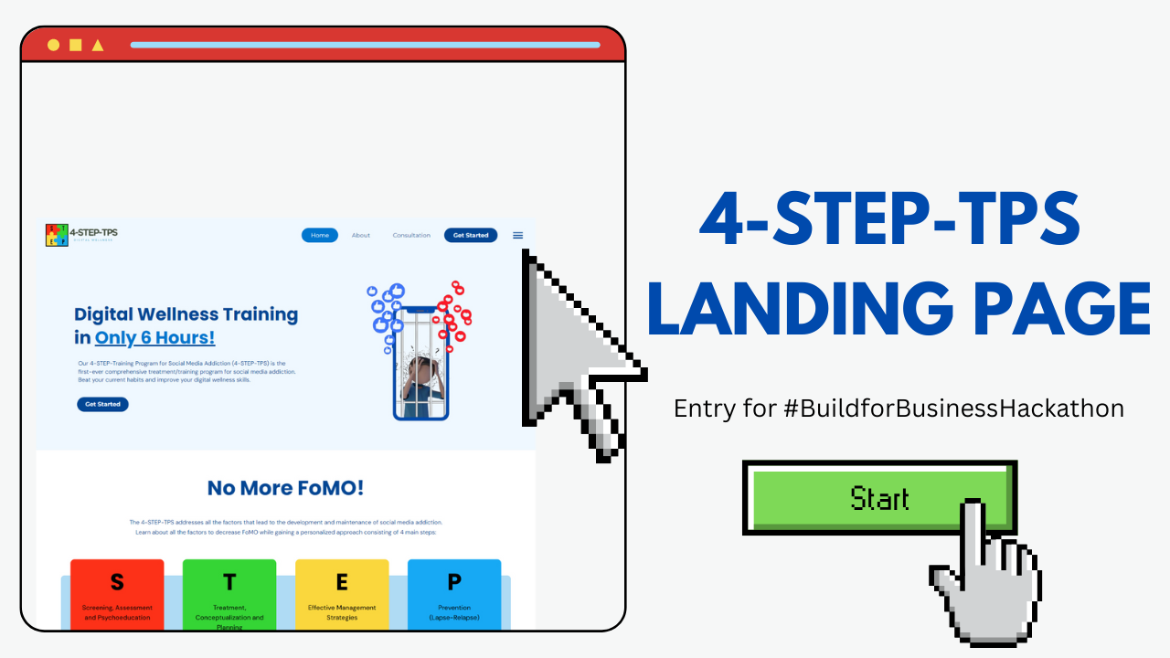 Build for Business Hackathon Project Documentation : 4-STEP-TPS Landing Page