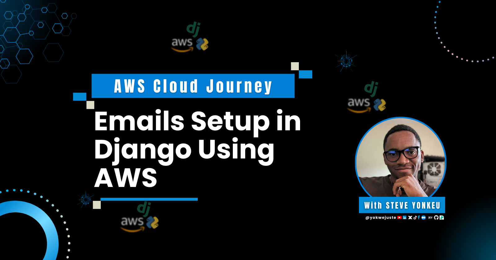 Emails Setup in Django Using AWS