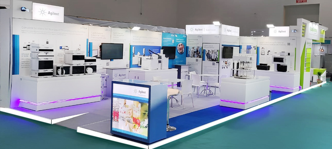 What factors should I consider when designing an exhibition booth in Dusseldorf?
