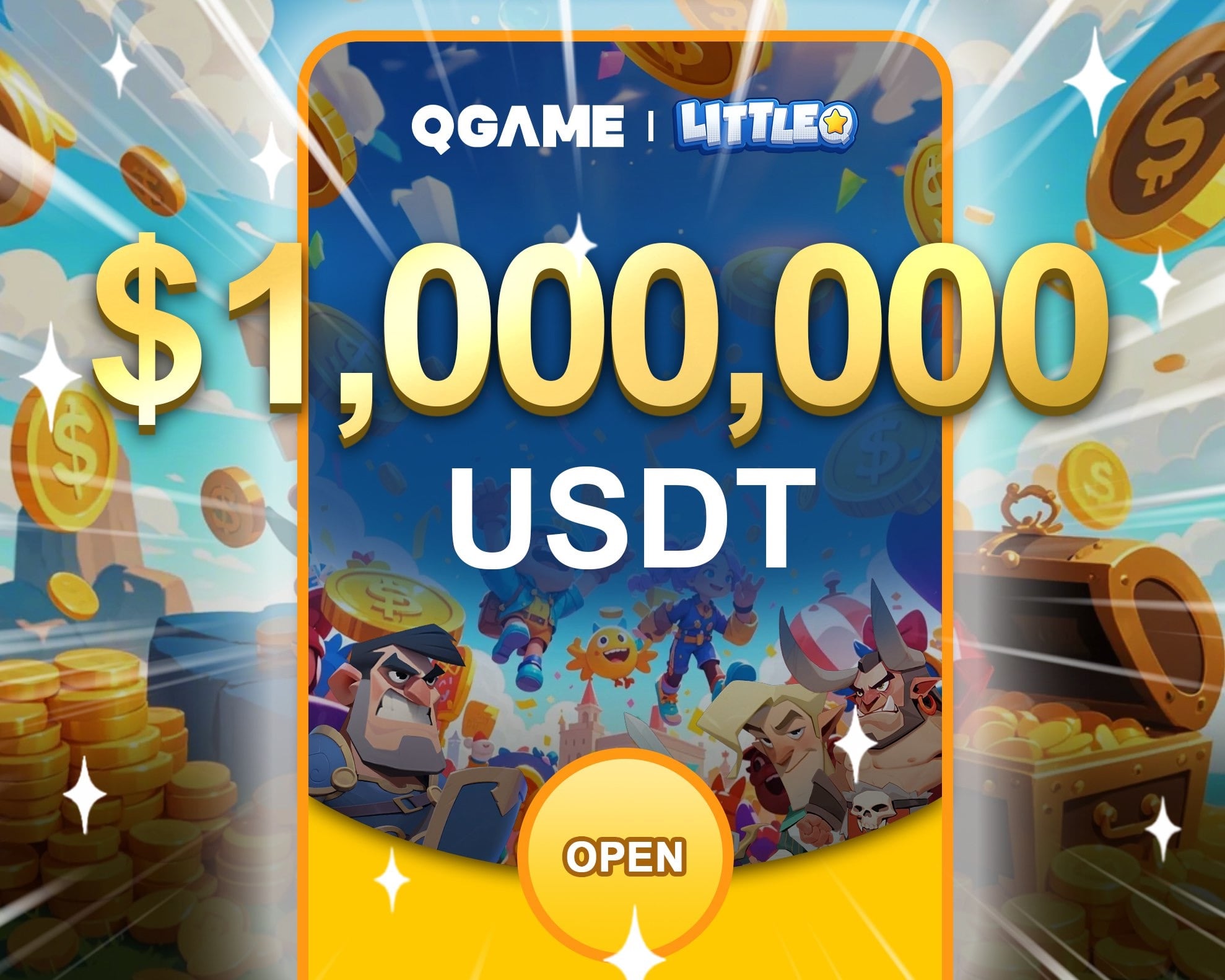Join the $1,000,000 USDT Prize Pool Giveaway!