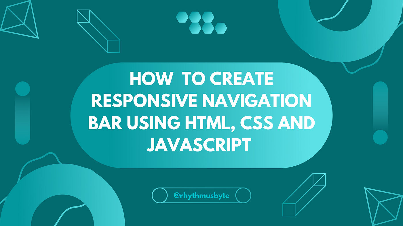 Step-by-Step Guide to Creating a Responsive Navigation Bar with HTML and CSS