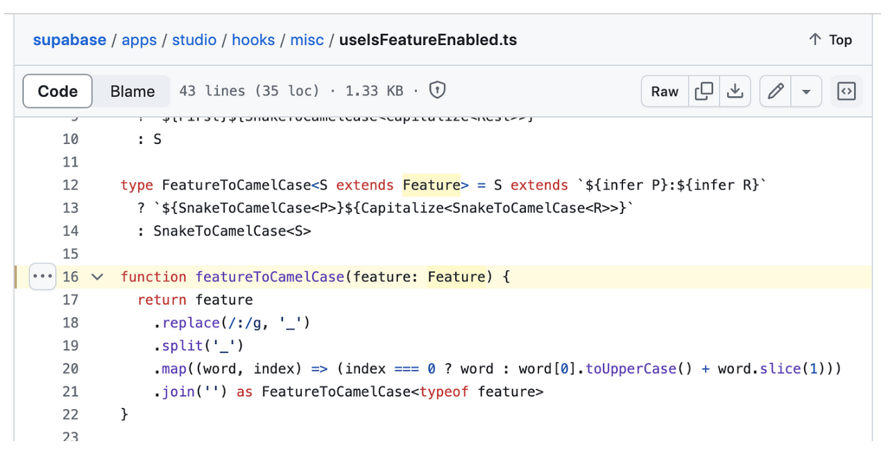 Convert a string to camelCase using this function in Javascript.