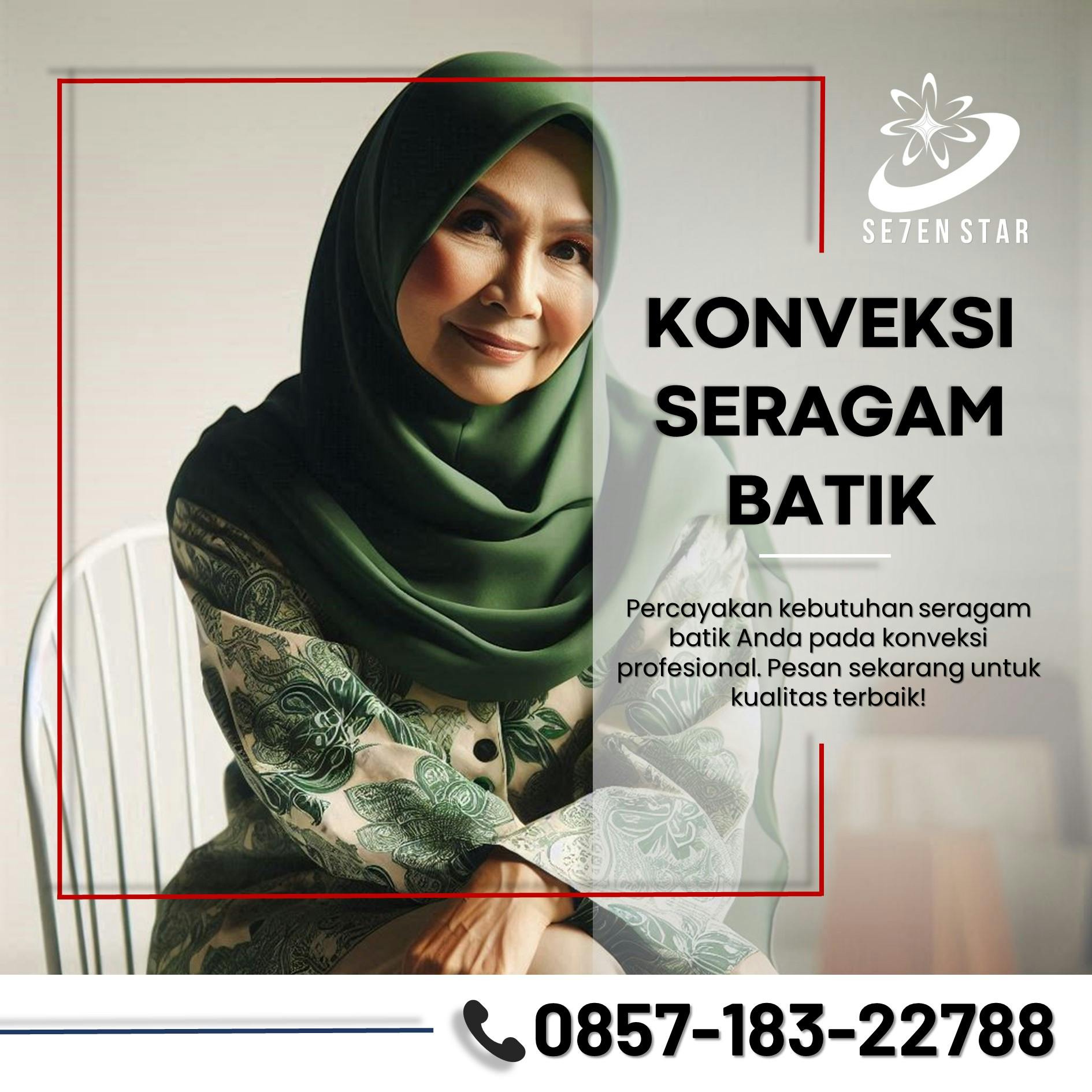 Konveksi Seragam Batik Keluarga Murah dengan Kualitas Terbaik