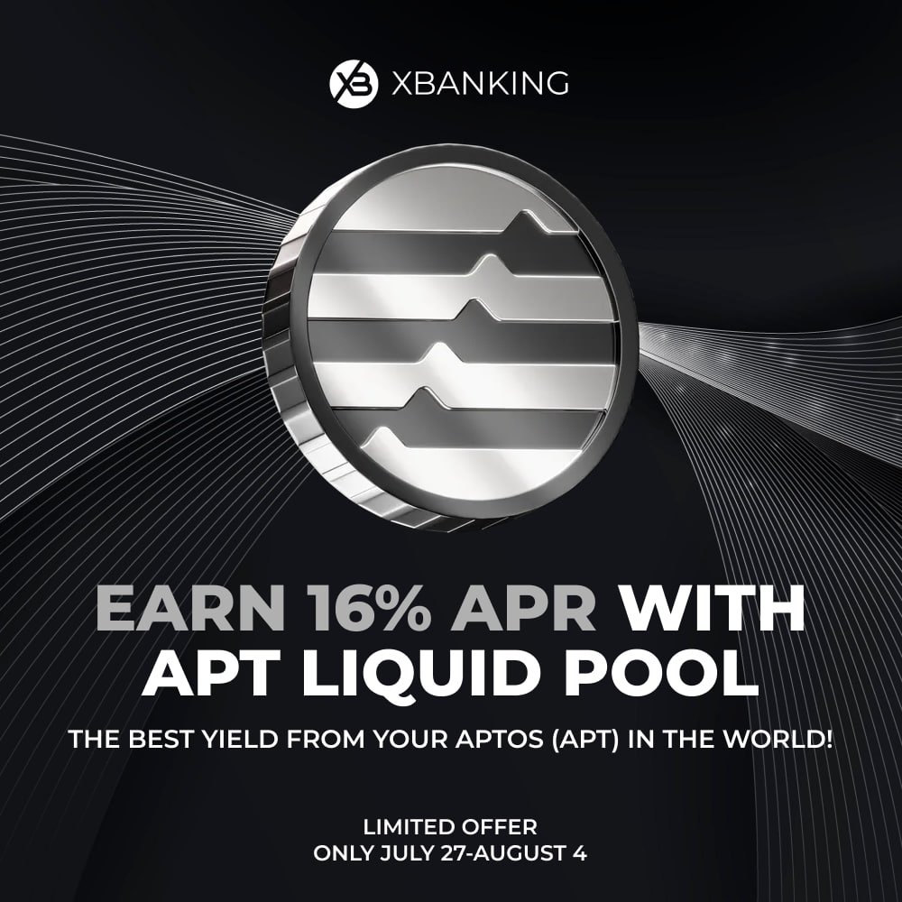 Maximize Your Aptos Holdings: Stake $APT with 16% APR on XBANKING