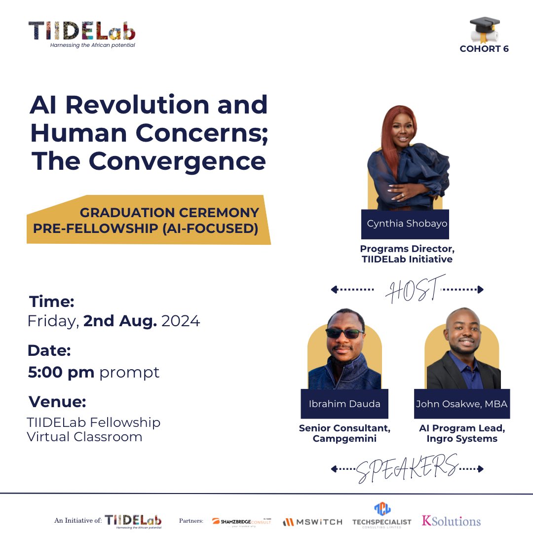 Automatic Admission into TIIDELab Fellowship: A Reward for Dedication and Commitment