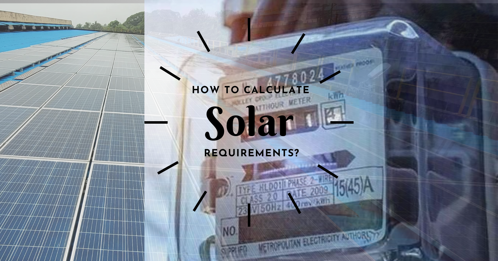 How to Calculate Solar Panel Requirements from Electricity Bills.