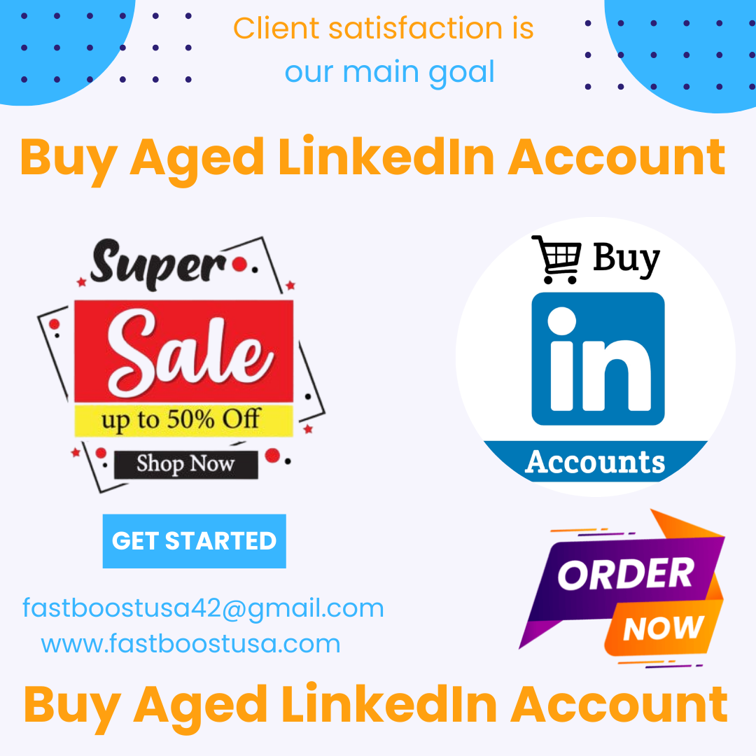 Buy Aged LinkedIn Account 2024