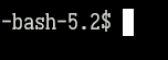 Default prompt string of the commandline in the session of the current user