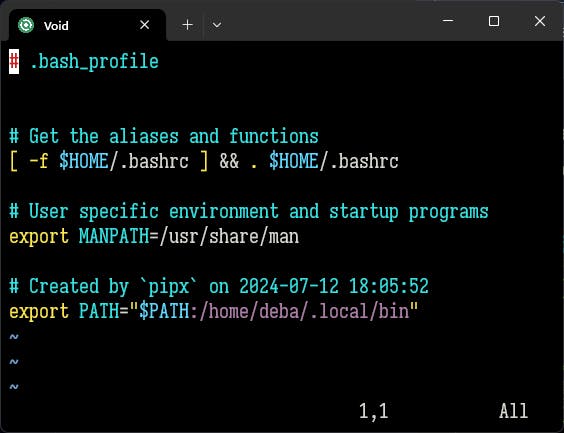 Setting the MANPATH env variable in the .bash_profile file