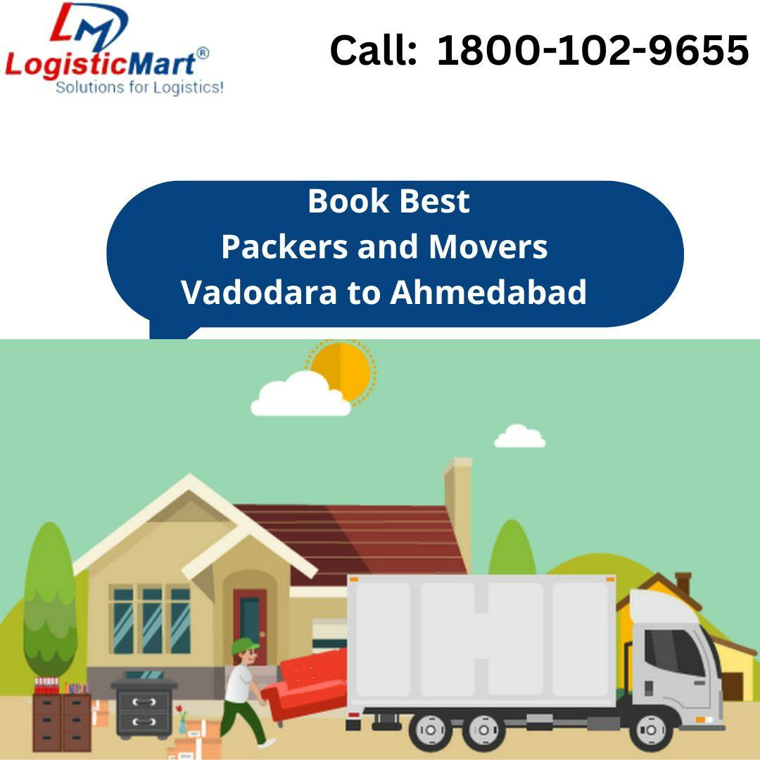 Packers and Movers Vadodara to Ahmedabad