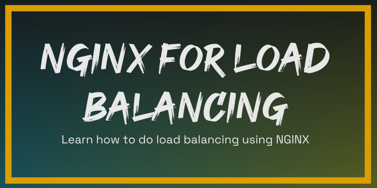 Layer 4 Load Balancing Using Nginx