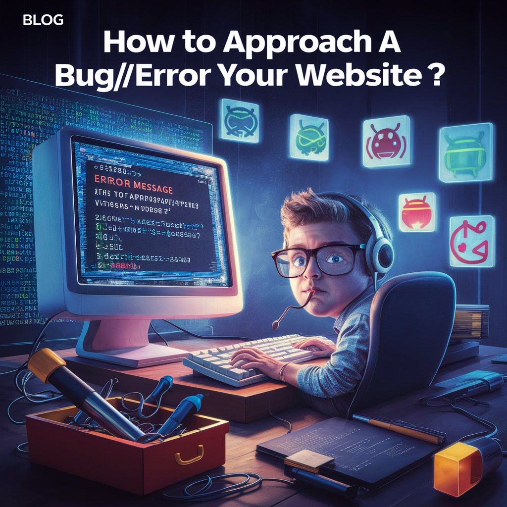 How to approach a bug in your website?