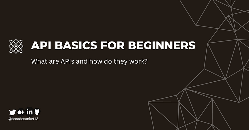 API basics for beginners: What are APIs and how do they work?