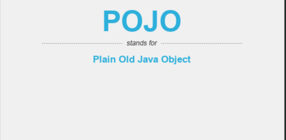 🌟 Understanding POJO in Java: The Backbone of Simplicity