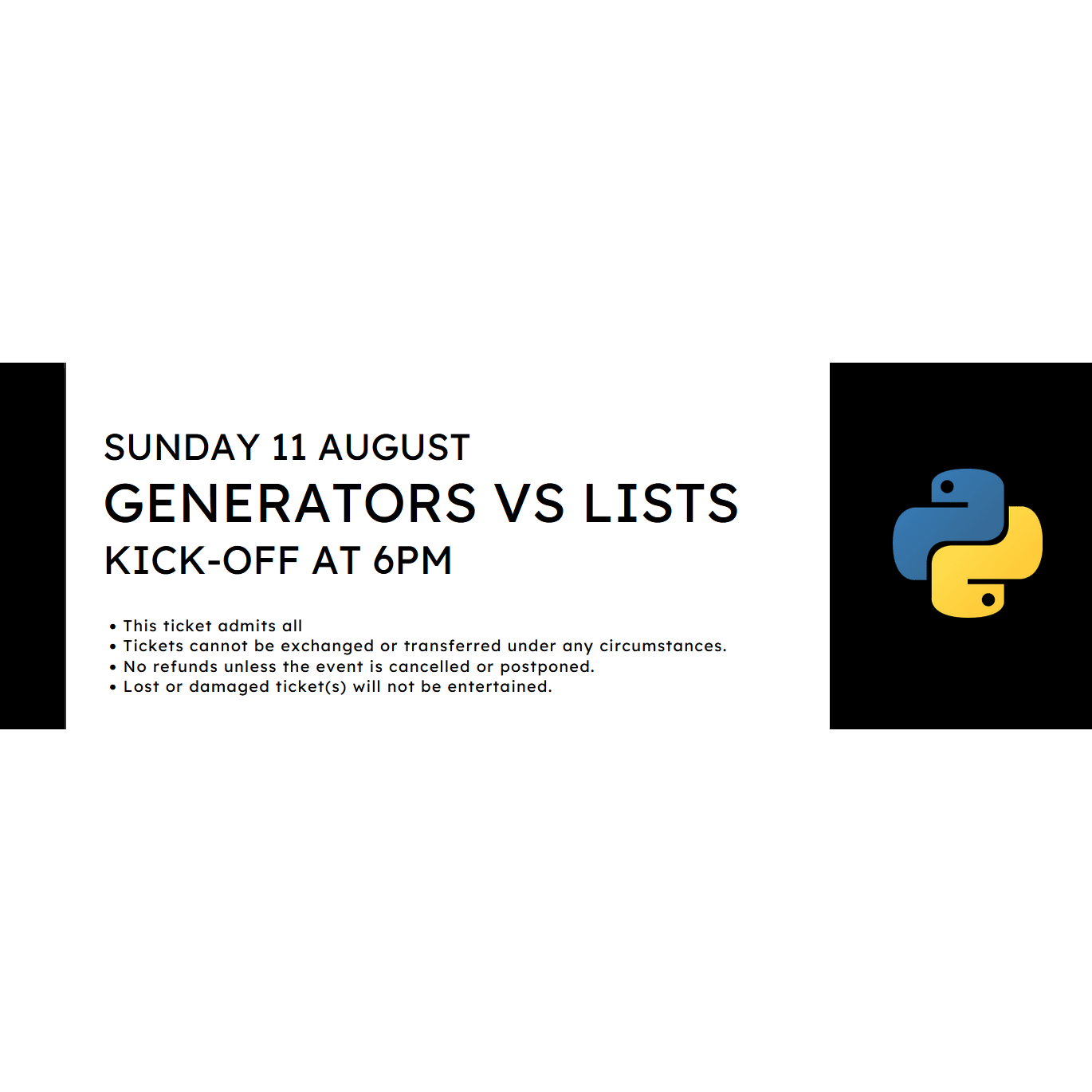 Generators vs Lists