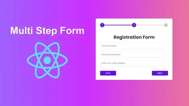 Create a Multi-Step Form in React JS