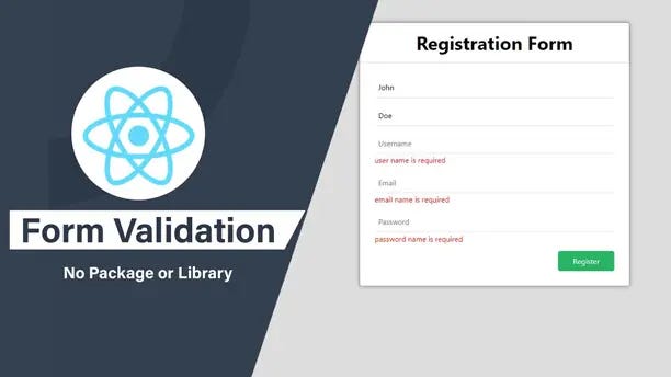 How to Make Form Validation in React JS