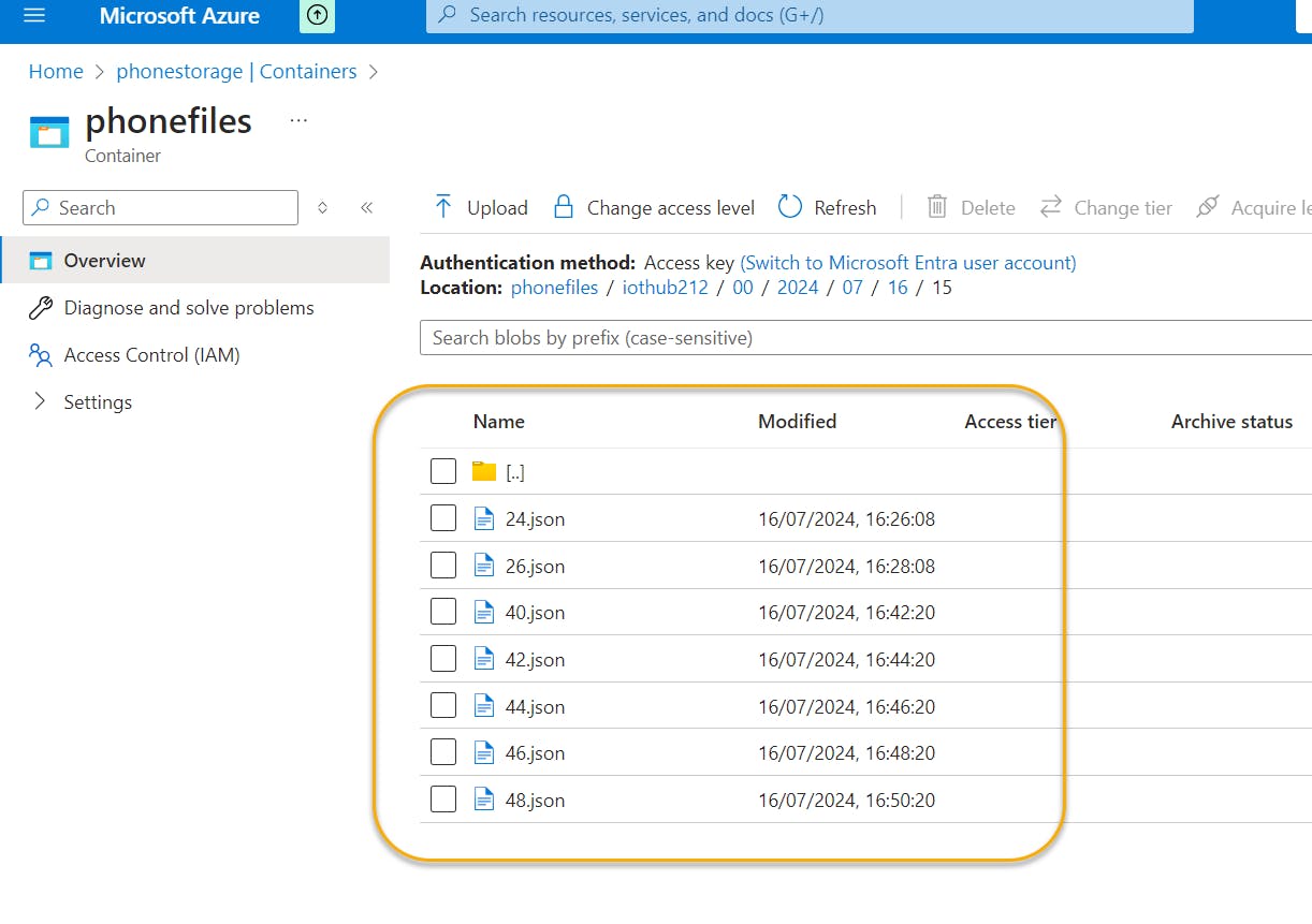 Json files