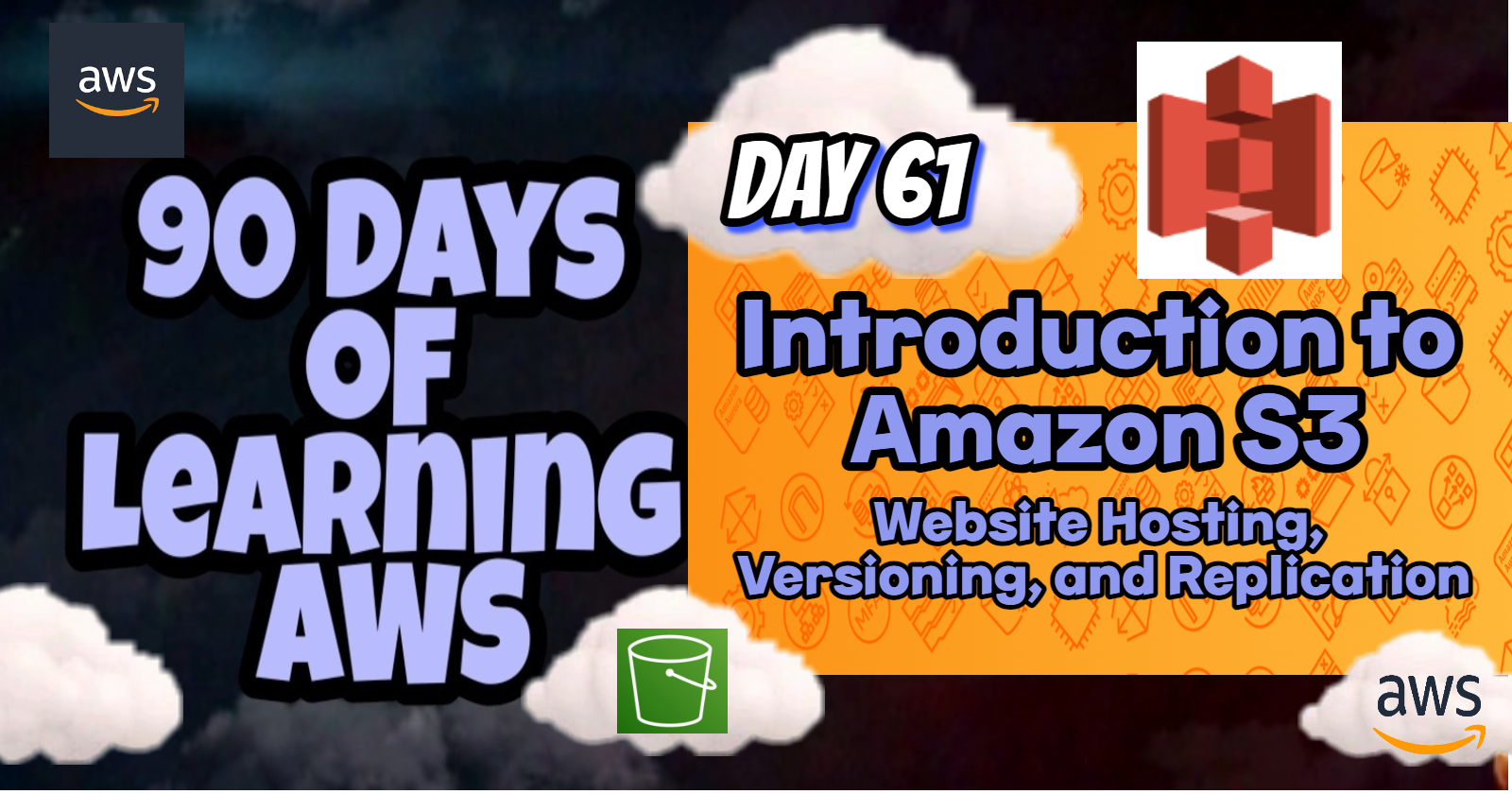 Introduction to Amazon S3: Website Hosting, Versioning, and Replication