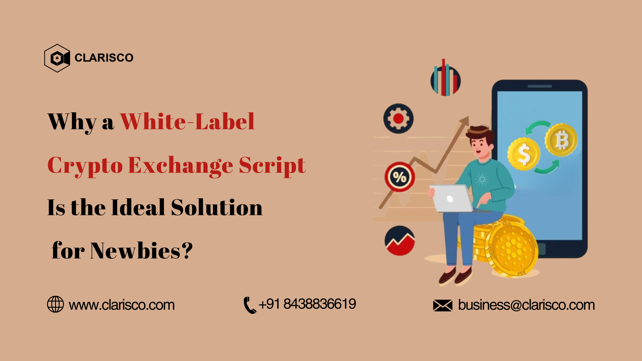 Why a White-Label Crypto Exchange Script Is the Ideal Solution for Newbies?