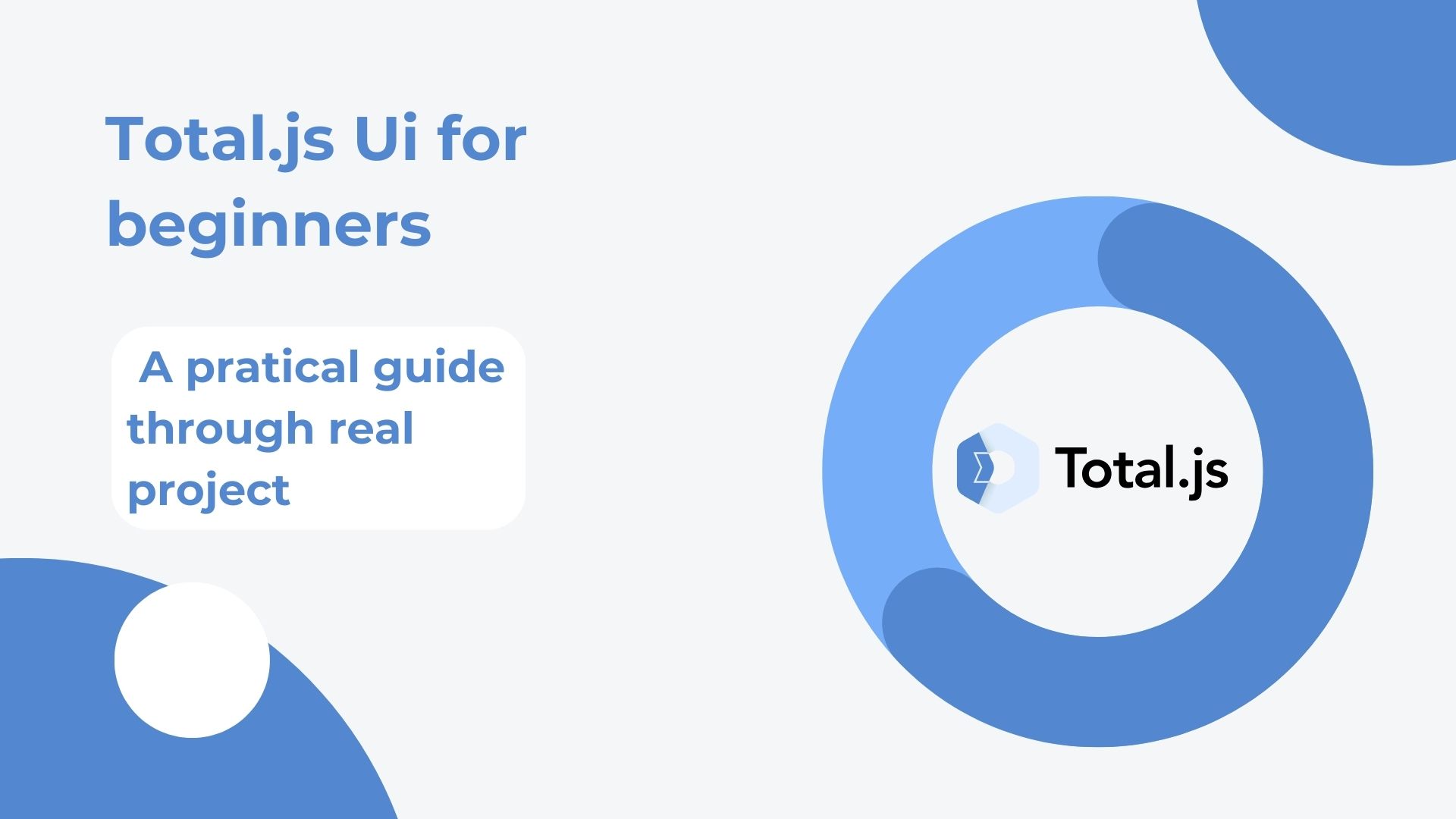 Total.js UI :Two Beginner Projects to understand Paths and Data Binding