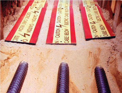 Underground Cable Protection Covers UK