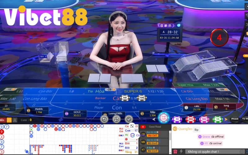 Hướng Dẫn Chơi Bài Baccarat Online Tại Nhà Cái VIBET88