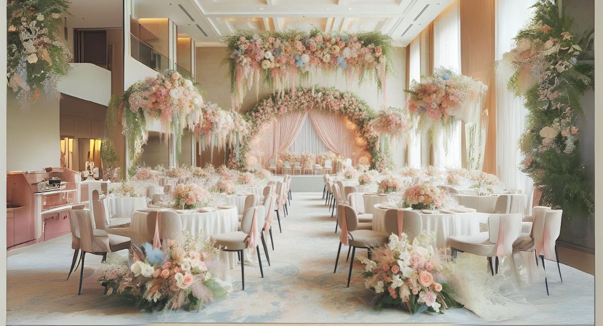 Floral Choices: Stunning Floral Backdrops for Wedding