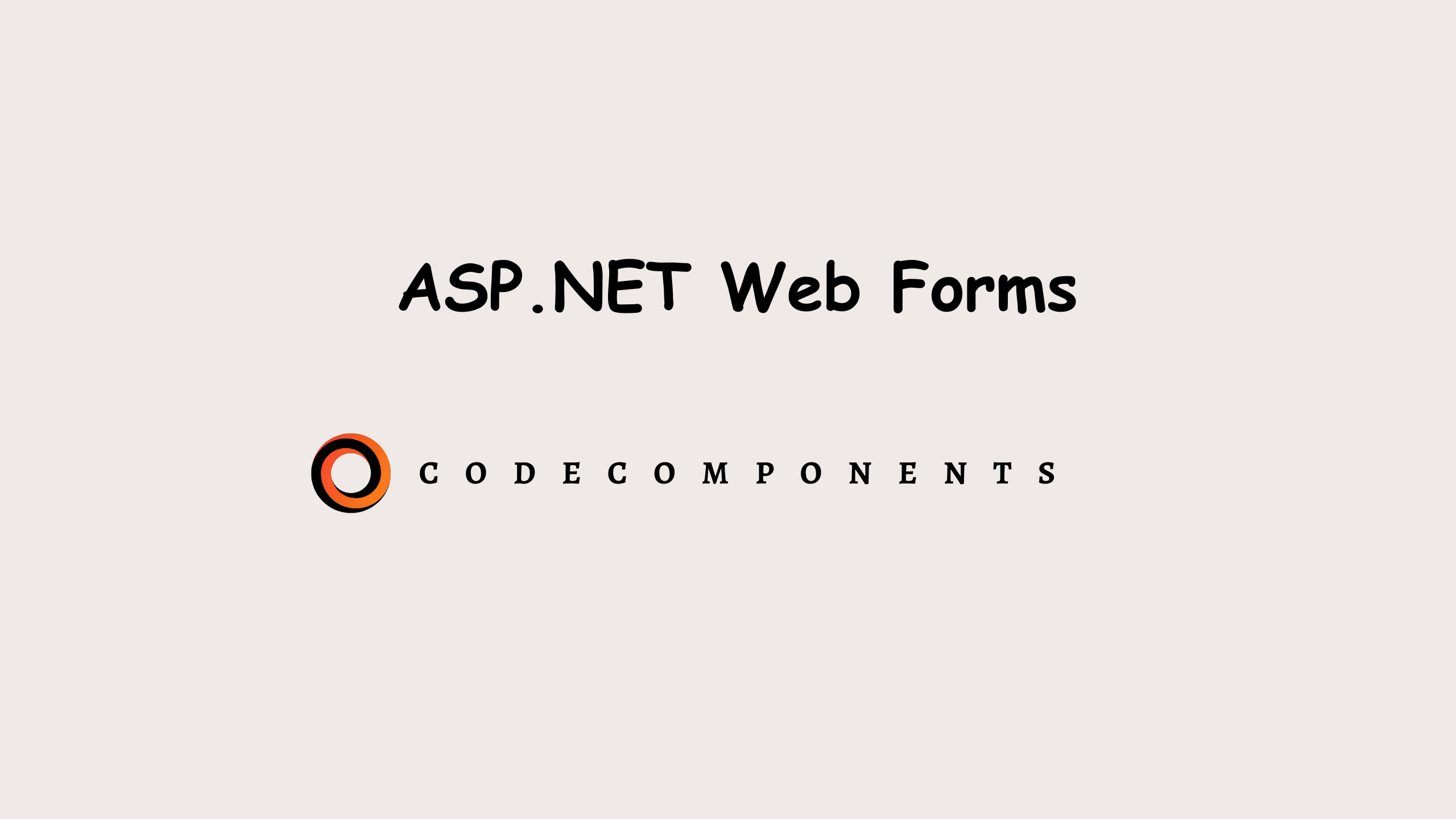 ASP.NET Web Forms