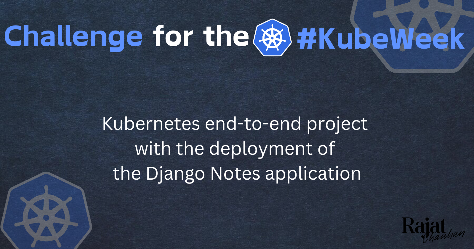 Kubernetes end-to-end project with deployment of Django notes application