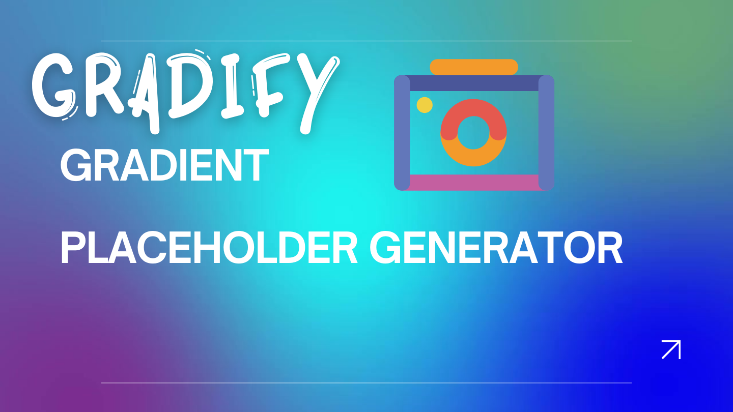 🪶Lightweight Gradient Placeholders for Every Project
