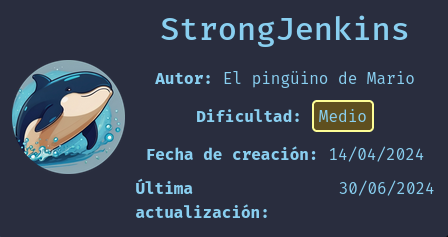 StrongJenkins - DockerLabs