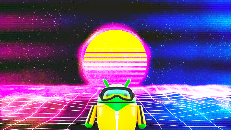 Android Neon Fabric