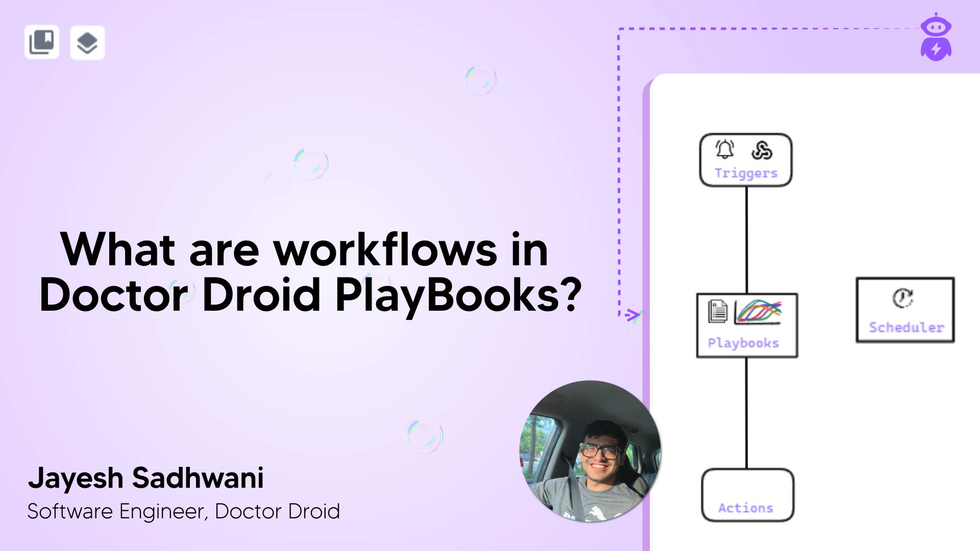 How to create workflows in Doctor Droid PlayBooks