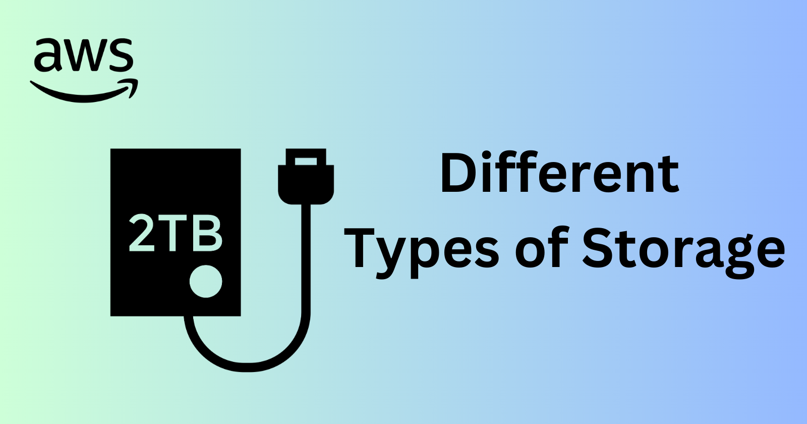 Understanding Different Types of Storage in AWS Cloud